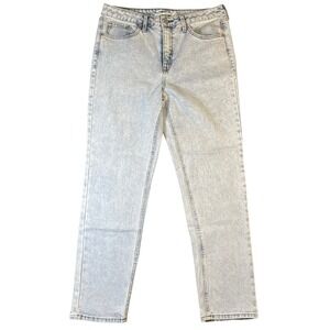 Seven7 Women's Size 10 Jeans - 34x28 Slim Straight Acid Wash Casual Denim‎